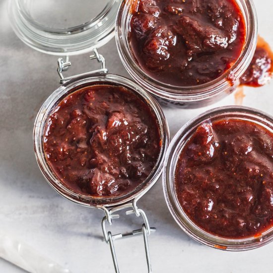 Uplifting Strawberry Rhubarb Jam