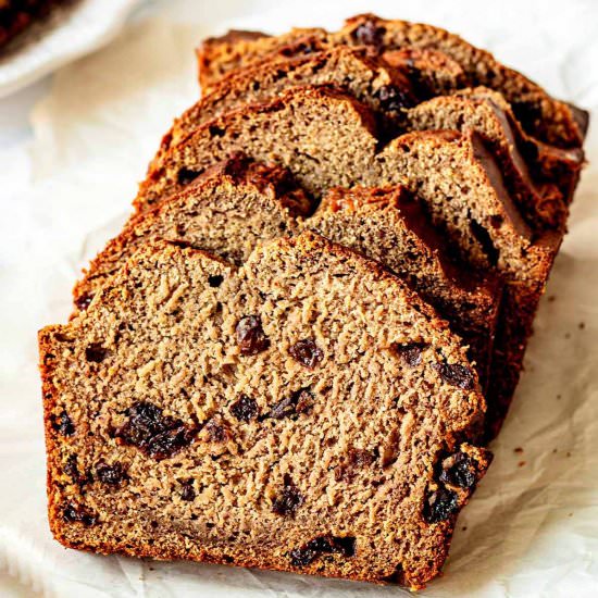 Banana Raisin Bread