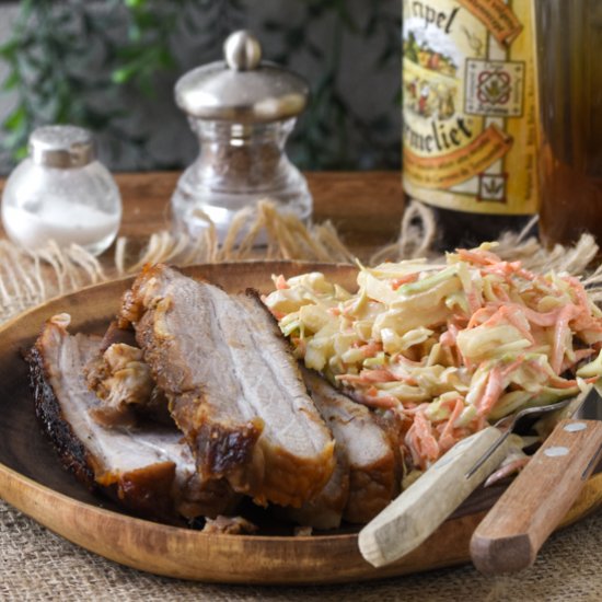 Pork belly with fennel