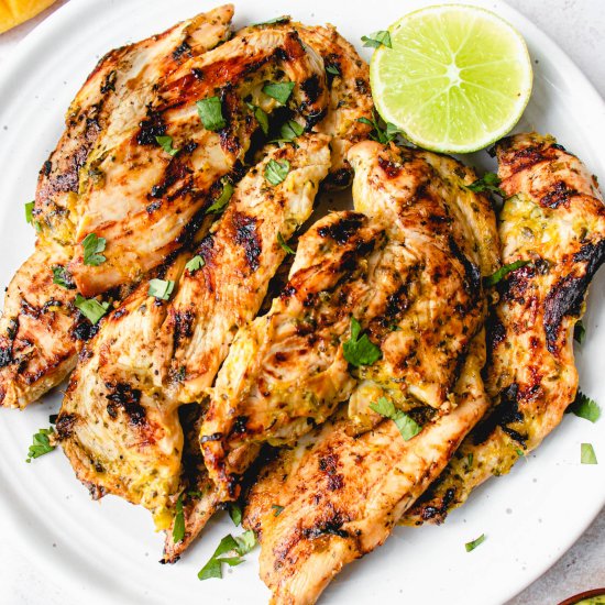 Mango Lime BBQ Chicken