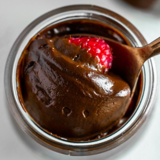 Vegan Chocolate Avocado Pudding