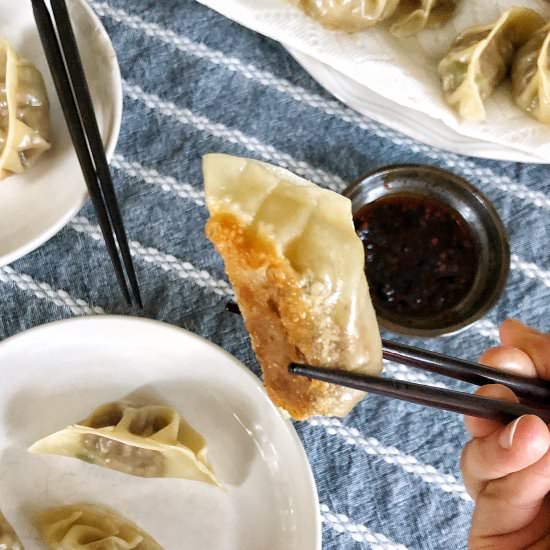 Beef and Scallion Dumplings