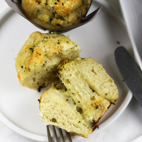 Garlic Bread Cupcakes