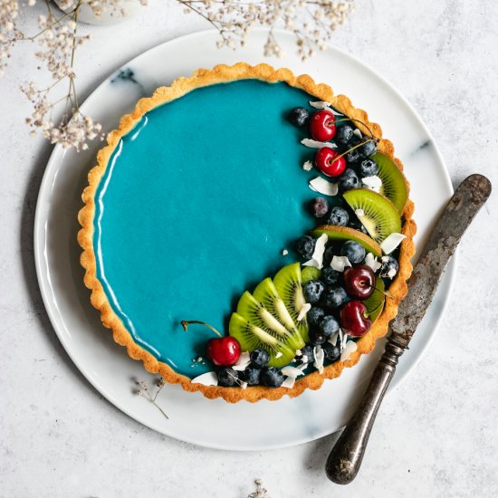 Vegan White Chocolate Tart