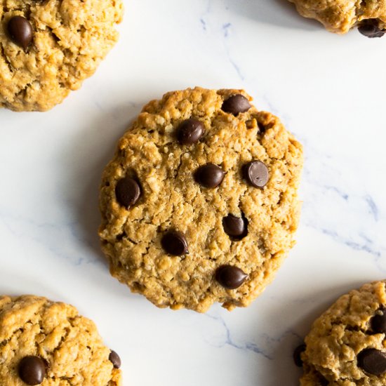 Peanut Butter Oatmeal Cookies