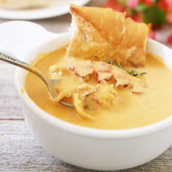 Easy Lobster Bisque