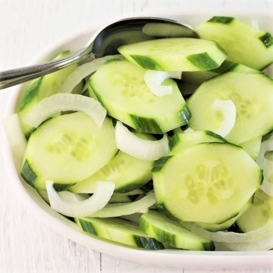 cucumber and onion salad