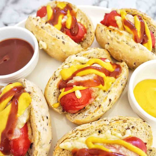 Air Fryer Mini Hot Dogs