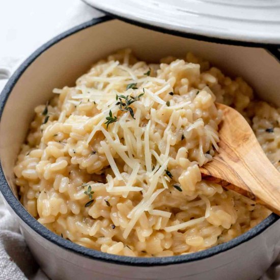 Simple Parmesan Risotto