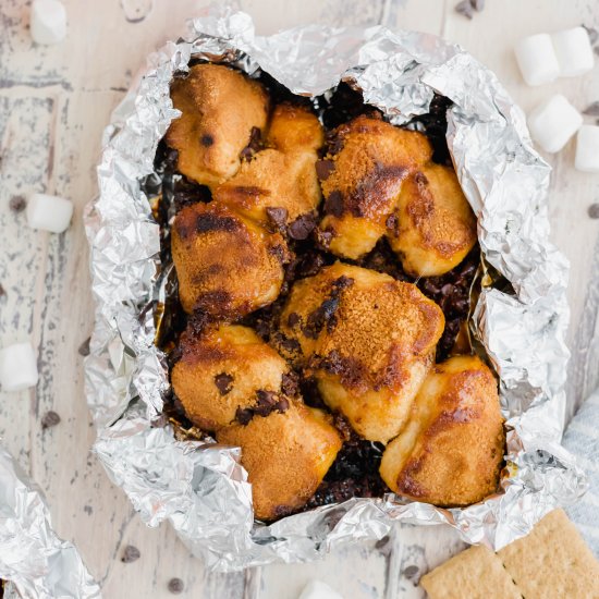 Campfire S’mores Monkey Bread