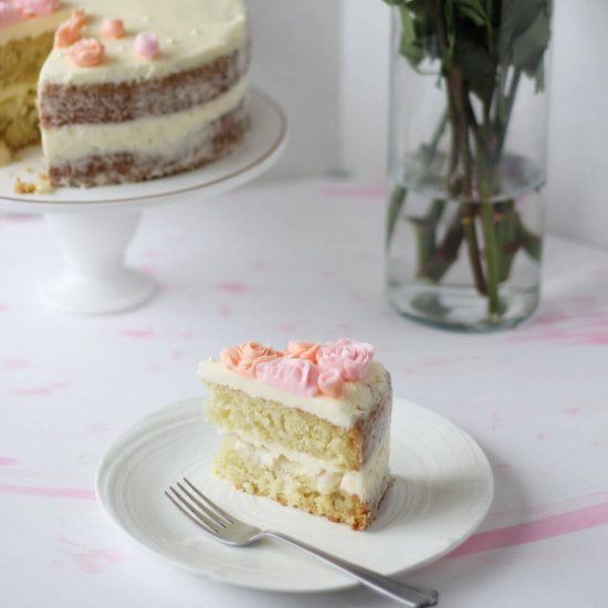 Lychee Rose Cake