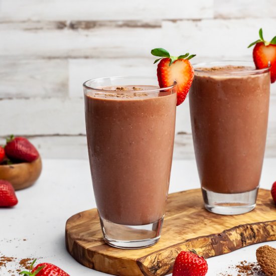 Chocolate Covered Strawberry Shake