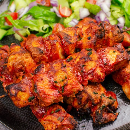 Tandoori Chicken Tikka Kebab