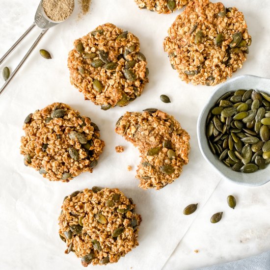 Cardamom oat cookies