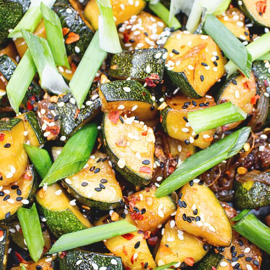 Zucchini Stir Fry