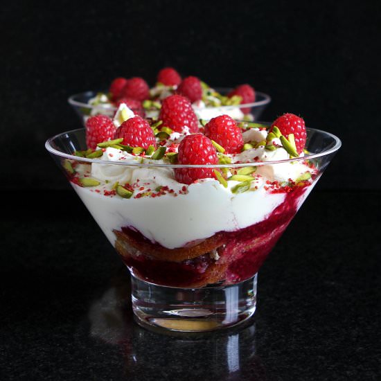 Lemon and Berry Trifle