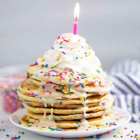 Homemade Funfetti Pancakes