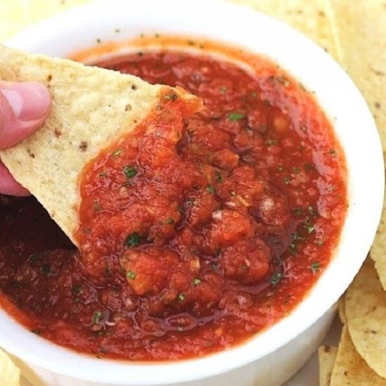 quick and easy homemade salsa