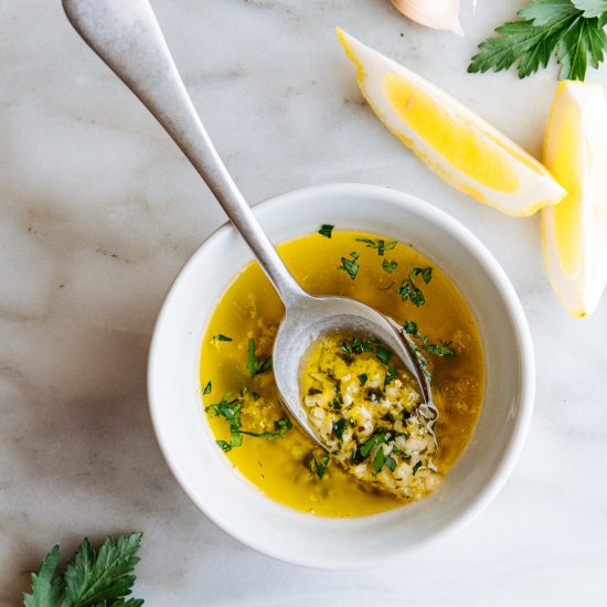 Lemon Garlic Butter Sauce