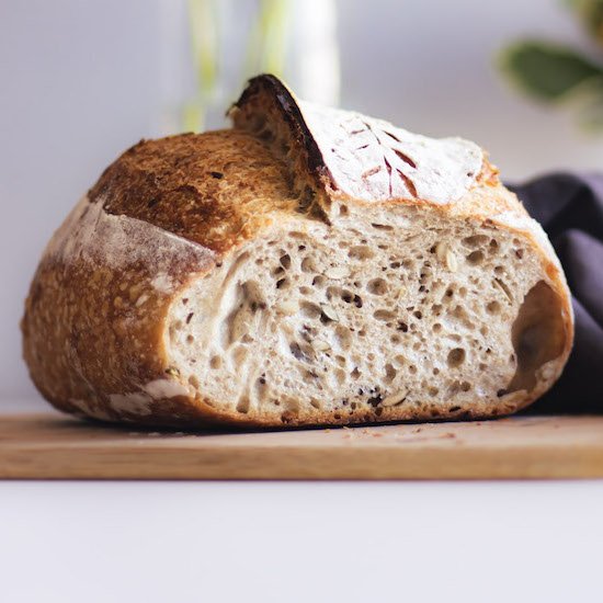 Seeded Sourdough Bread (Bid Batch)