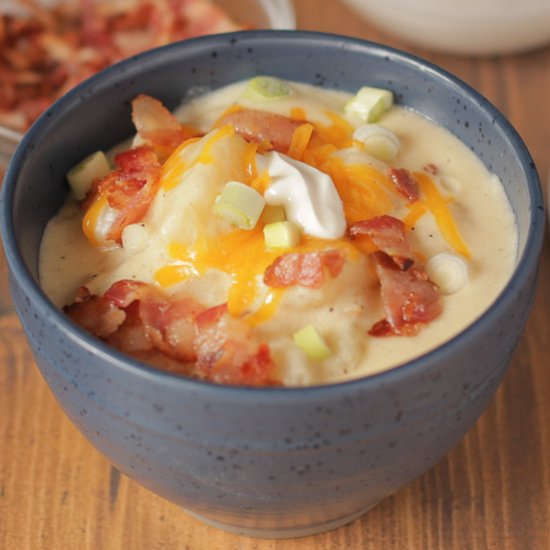 The Best Baked Potato Soup