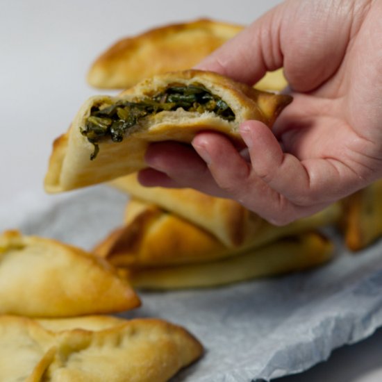 Lebanese Spinach Pies (Fatayer)