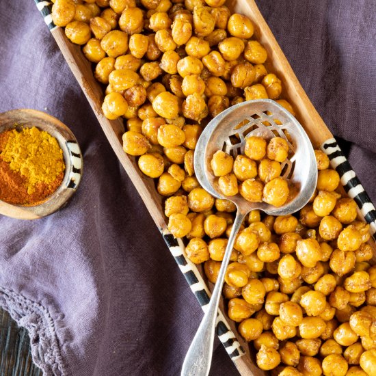 Roasted Crispy Chickpeas