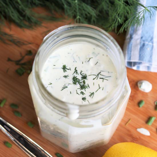 Creamy Dill Salad Dressing