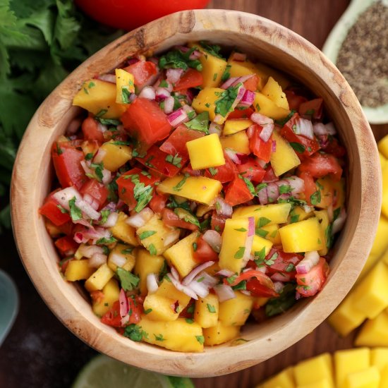 Mango Pico De Gallo