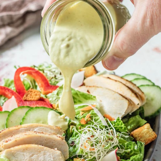 Keto Honey Mustard Dressing