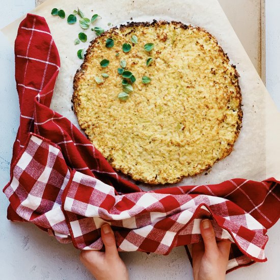 Cauliflower Pizza Crust