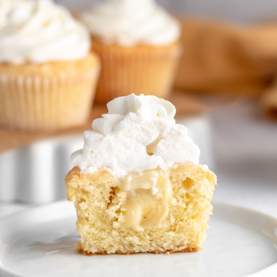 Banana Cream Pie Cupcakes