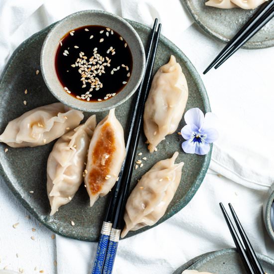 Mushroom Gyoza