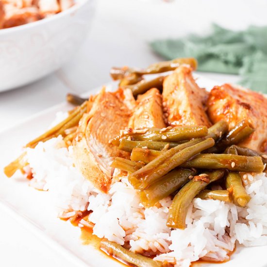 Asian Inspired Instant Pot Chicken