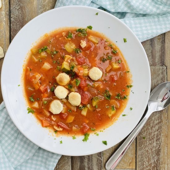 Grandma’s Manhattan Clam Chowder