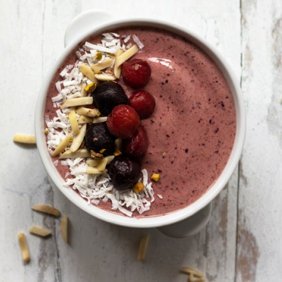 Cherry Smoothie Bowl