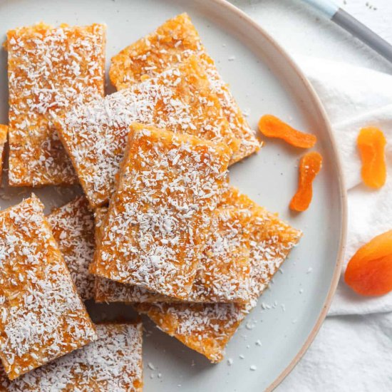 Apricot and Coconut Bars