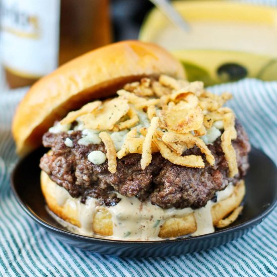 Pub-Style Short Rib Burger