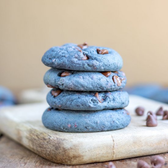 Blackberry Chocolate Chip Cookies