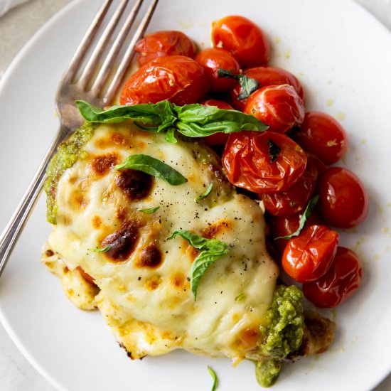 Pesto Chicken Bake