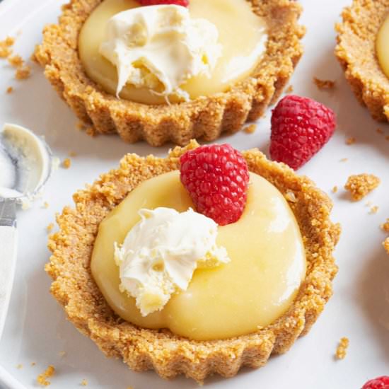 Lemon Curd Tartlets