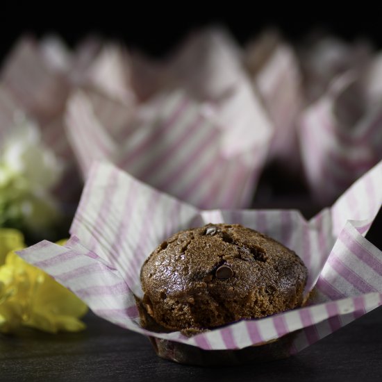 Chocolate muffins Starbucks style