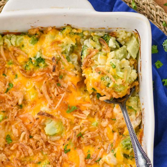 Chicken Broccoli Rice Casserole