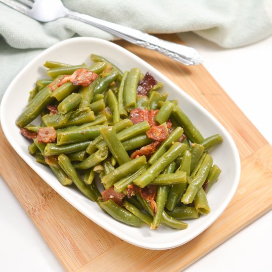 Southern Green Beans with Bacon