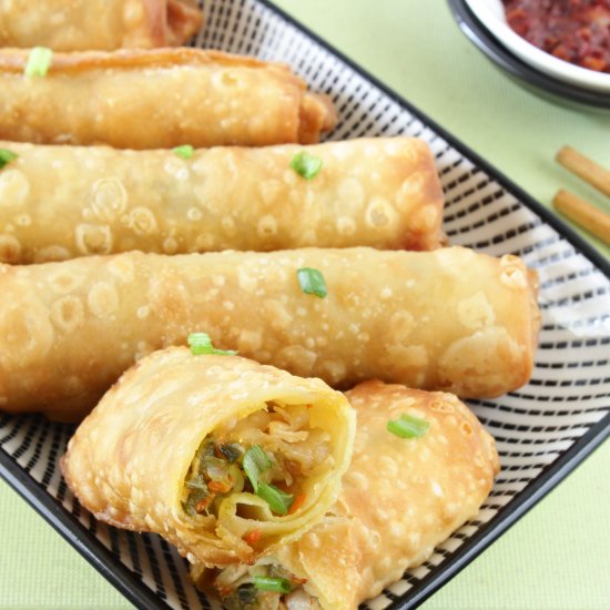 Crispy Vegetable Spring Rolls