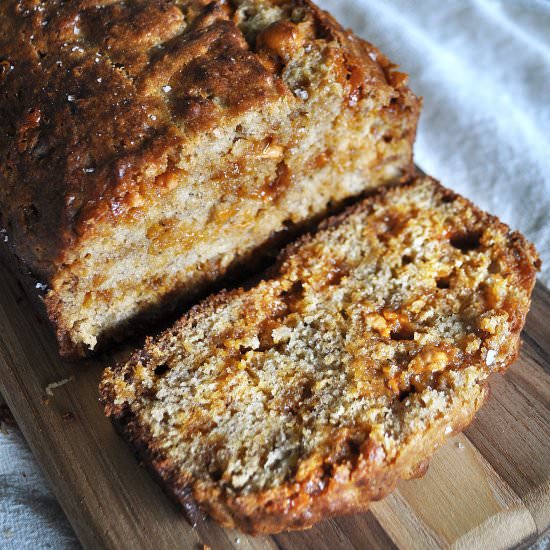 brown butter butterscotch banana bread