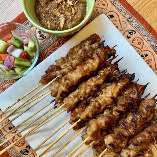 Indonesian Chicken Satay