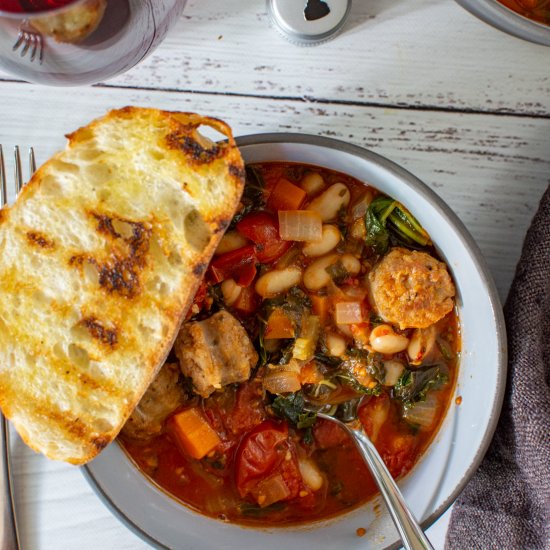 Tuscan Sausage Stew