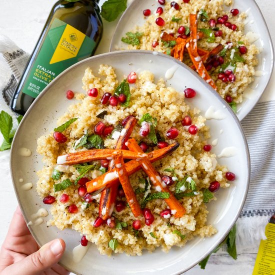 Roasted Carrot & Quinoa Salad