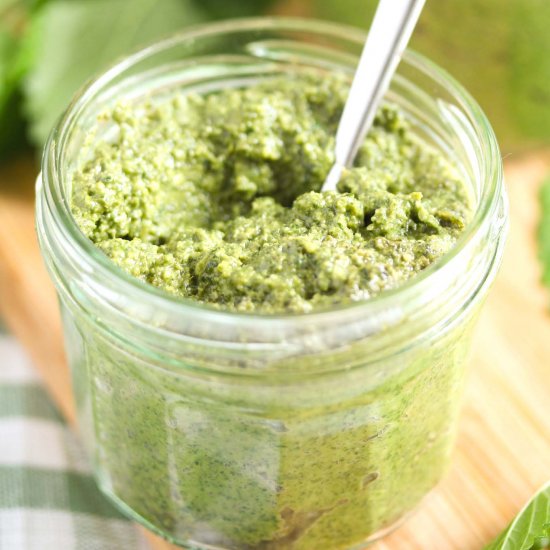 Lemon Balm Pesto